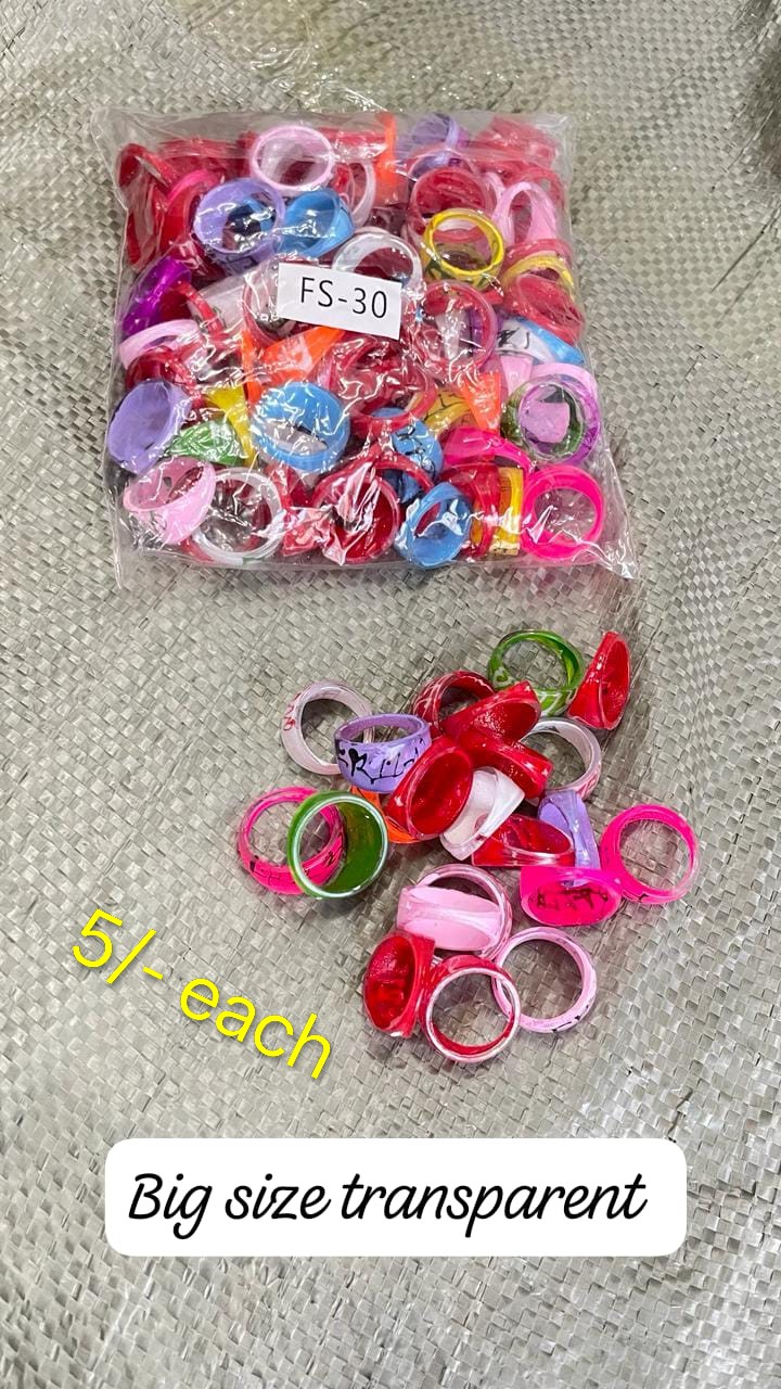 Big Size Transparent Friendship Ring (FS-30)